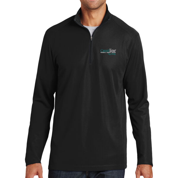   - Pinpoint Mesh 1/2 Zip Thumbnail