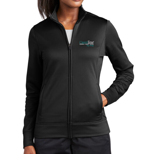   - Ladies Sport Wick ® Fleece Full Zip Jacket Thumbnail